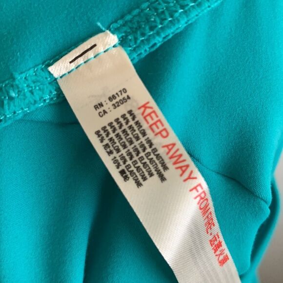 Free People FP Movement Hearts Aflutter Wavy Waters Ruffle Active Leggings Sz M - Picture 12 of 13